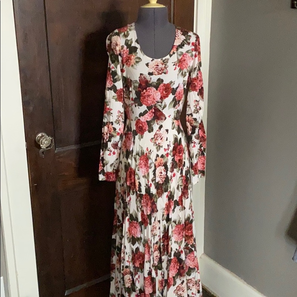 Floral maxi dress